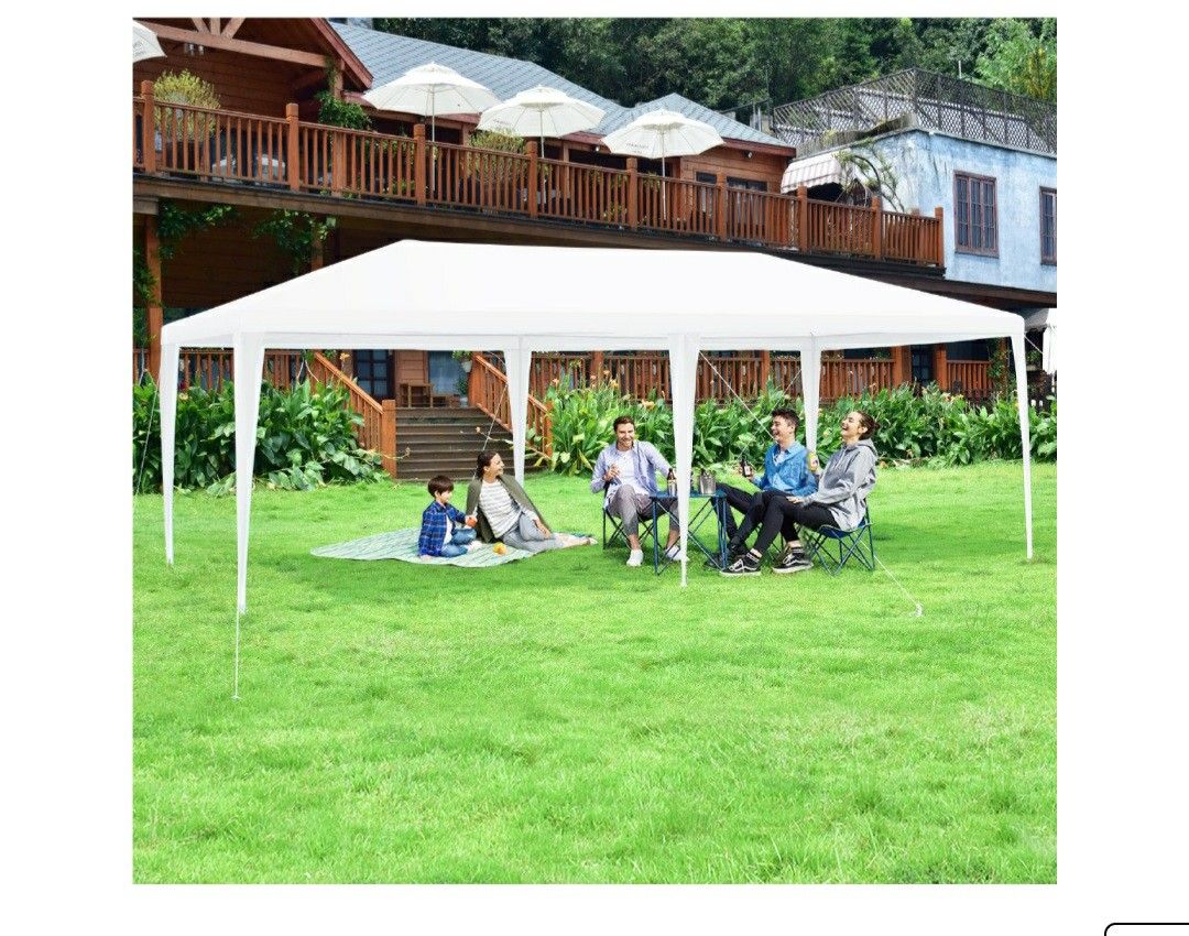 Costway 10x20 heavy duty canopy.