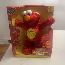 Hokey Pokey Elmo RARE new In Box 2002 Vintage Item 