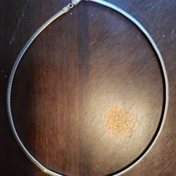 Silver Choker Chain