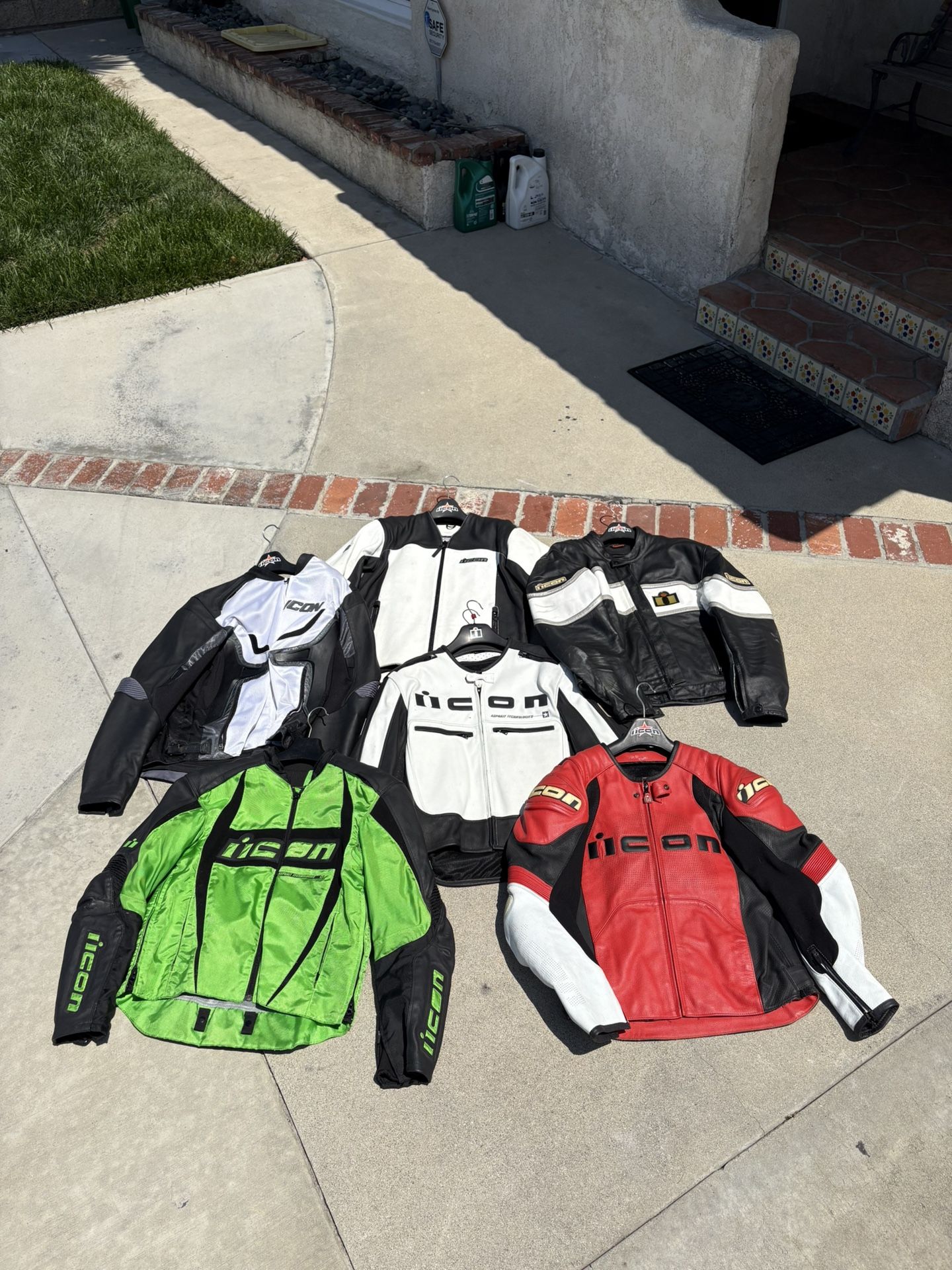Icon Jacket’s $60 Each Size Large