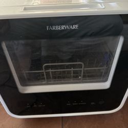 Farberware Countertop Portable Dishwasher 5L Tank