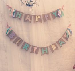 Birthday banner