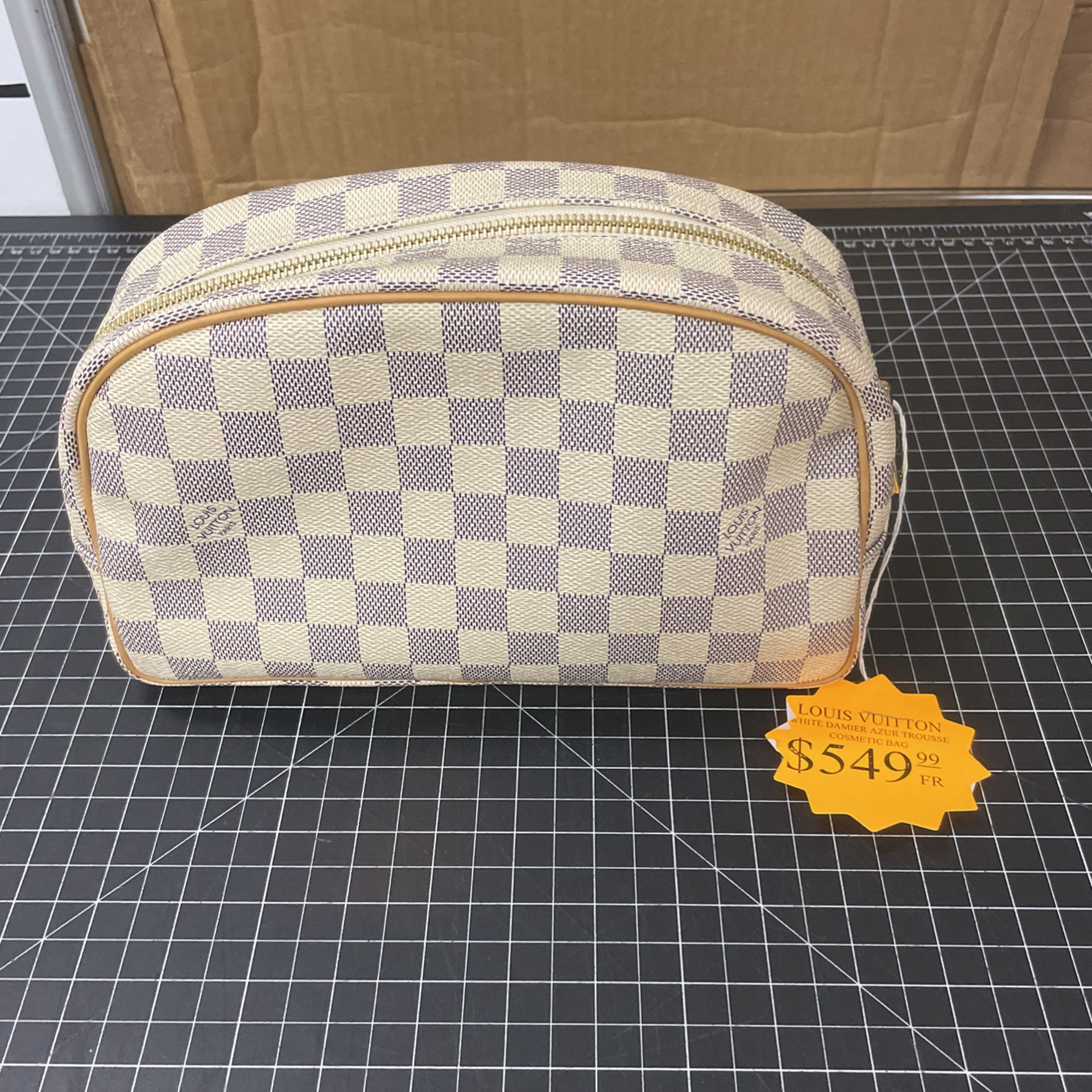 Sold at Auction: 3 PC LV LOT - COSMETIC BAG, LIPSTICK HOLDER & WALLET