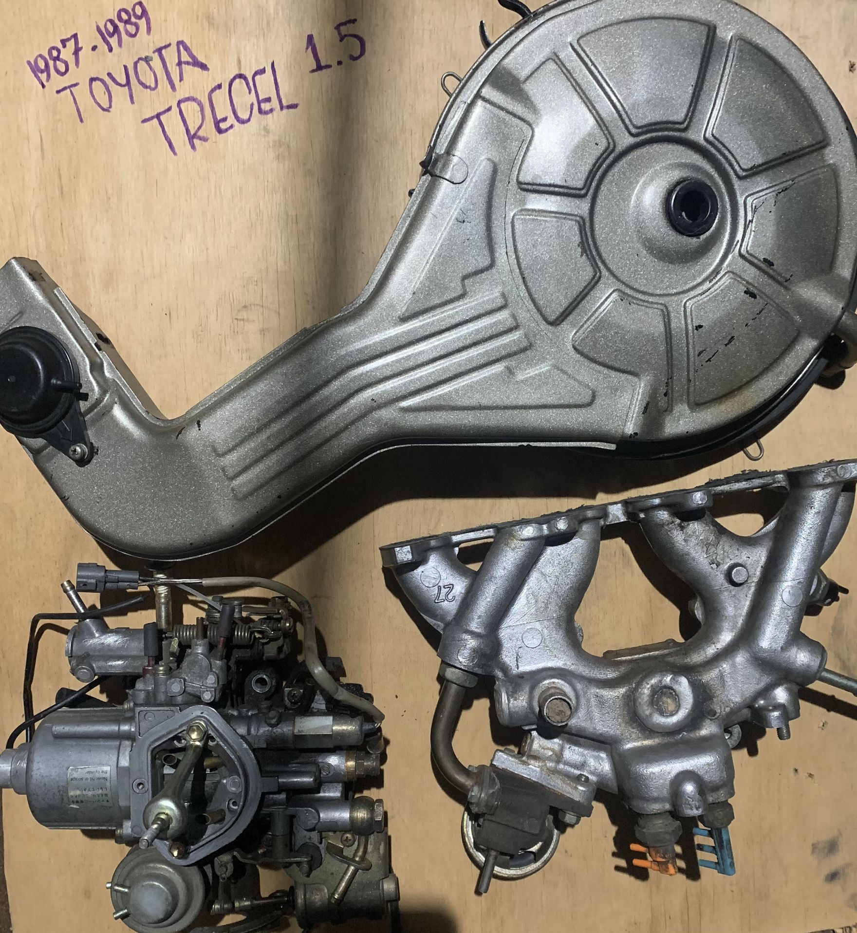Toyota Carburetor & Air Filter Set Up