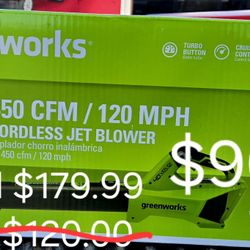 Greenworks Cordless Blower 