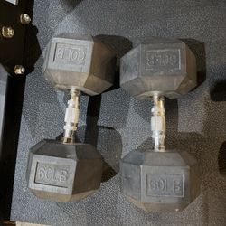 60 Lb Dumbbell Pair