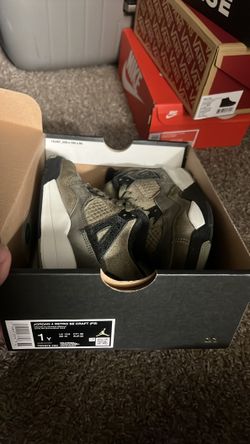 Kids retro Jordan 4 1y