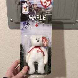 Maple The Bear Beanie Baby Rare