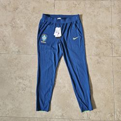Nike Dri-fit ADV Brazil Pants Blue Compression Pants SAMPLE FJ2004-476 Sz Large