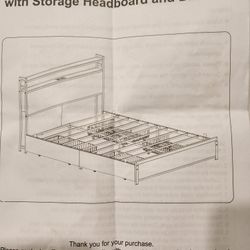 Bed Frame Queen With Storage 