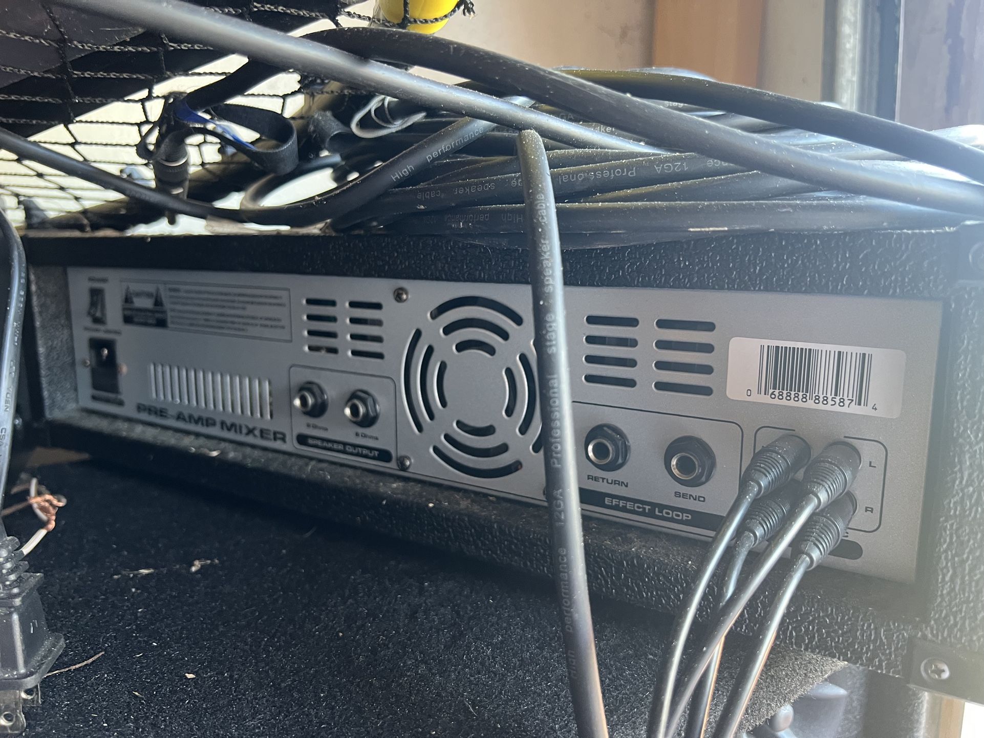 Pylepro Amplifier W/ 2 12” Speakers PMX401