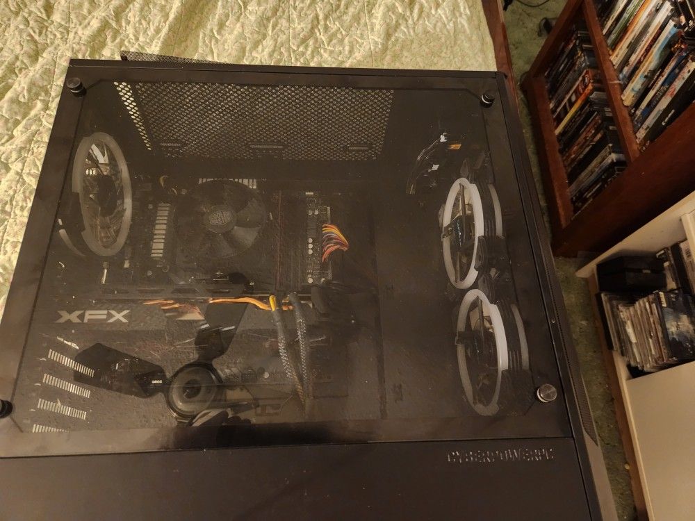 CyberPower pre-built tower.