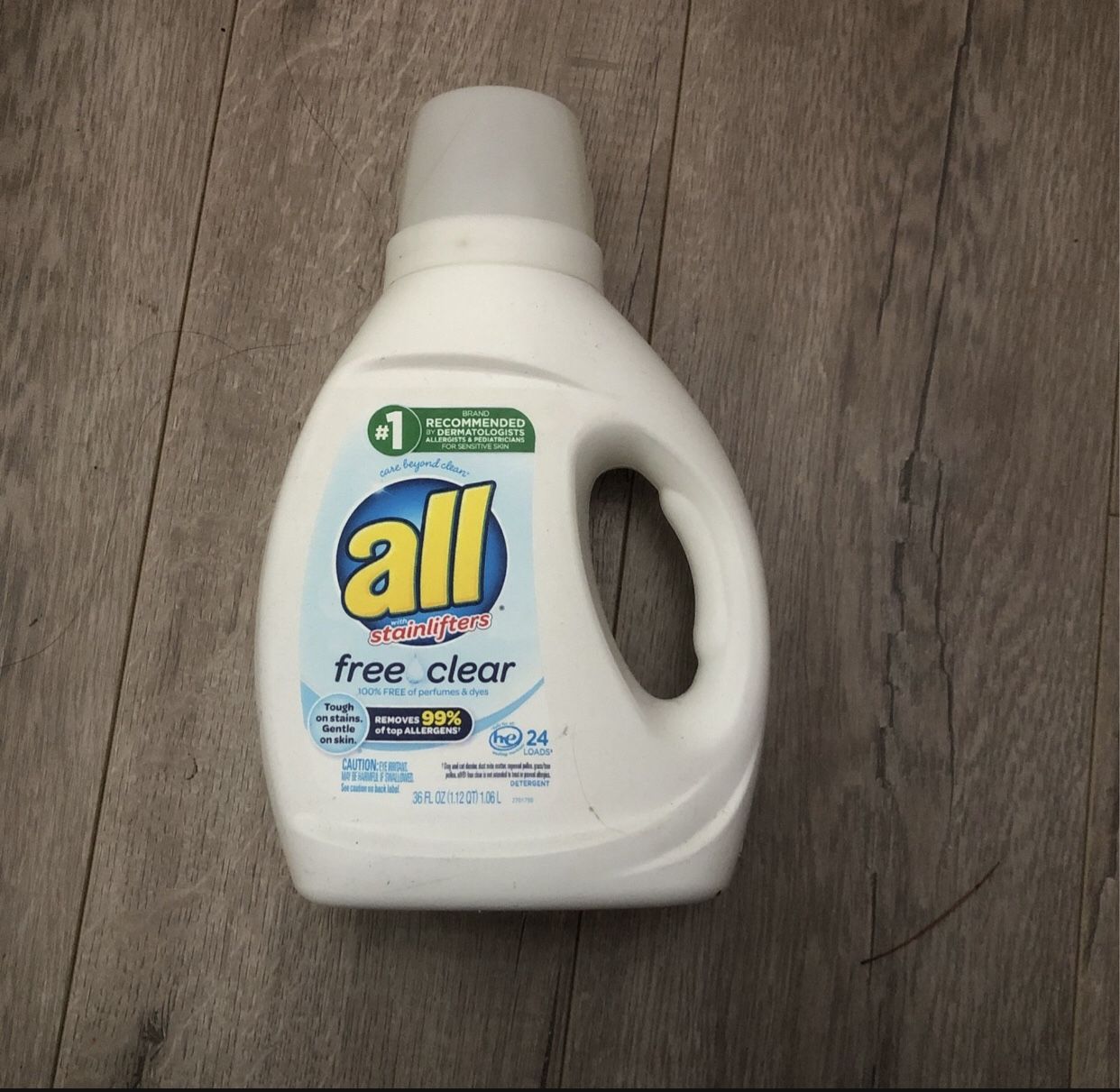 Lot Of 10 All Free & Clear Laundry Detergent