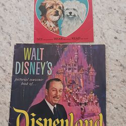 1960's Disneyland book, Benji in Love record/read along book
