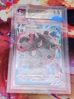 2019-22 Pokémon SW&SH Balck Star Promo Blastoise Vmax