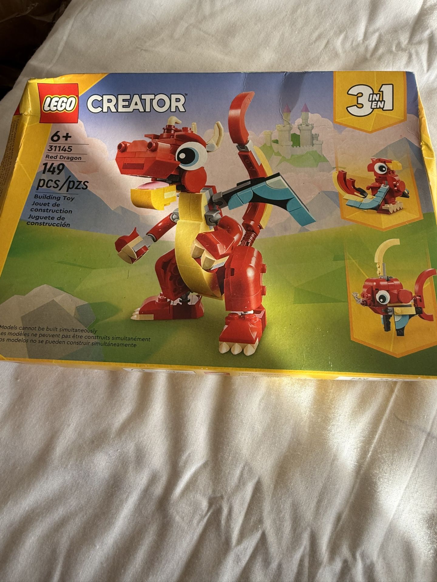 Lego Creator Red Dragon . New