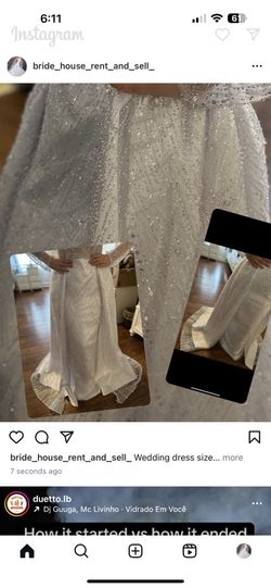 Wedding Dress Hand Made