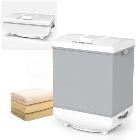 MAPLEPARTY FOLDING HEATED TOWEL.WARMER