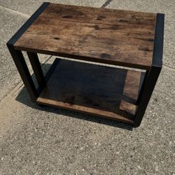 Printer Table Stand Under Desk 4 Wheels & Lock Mechanism 2 Tier Printer Cart