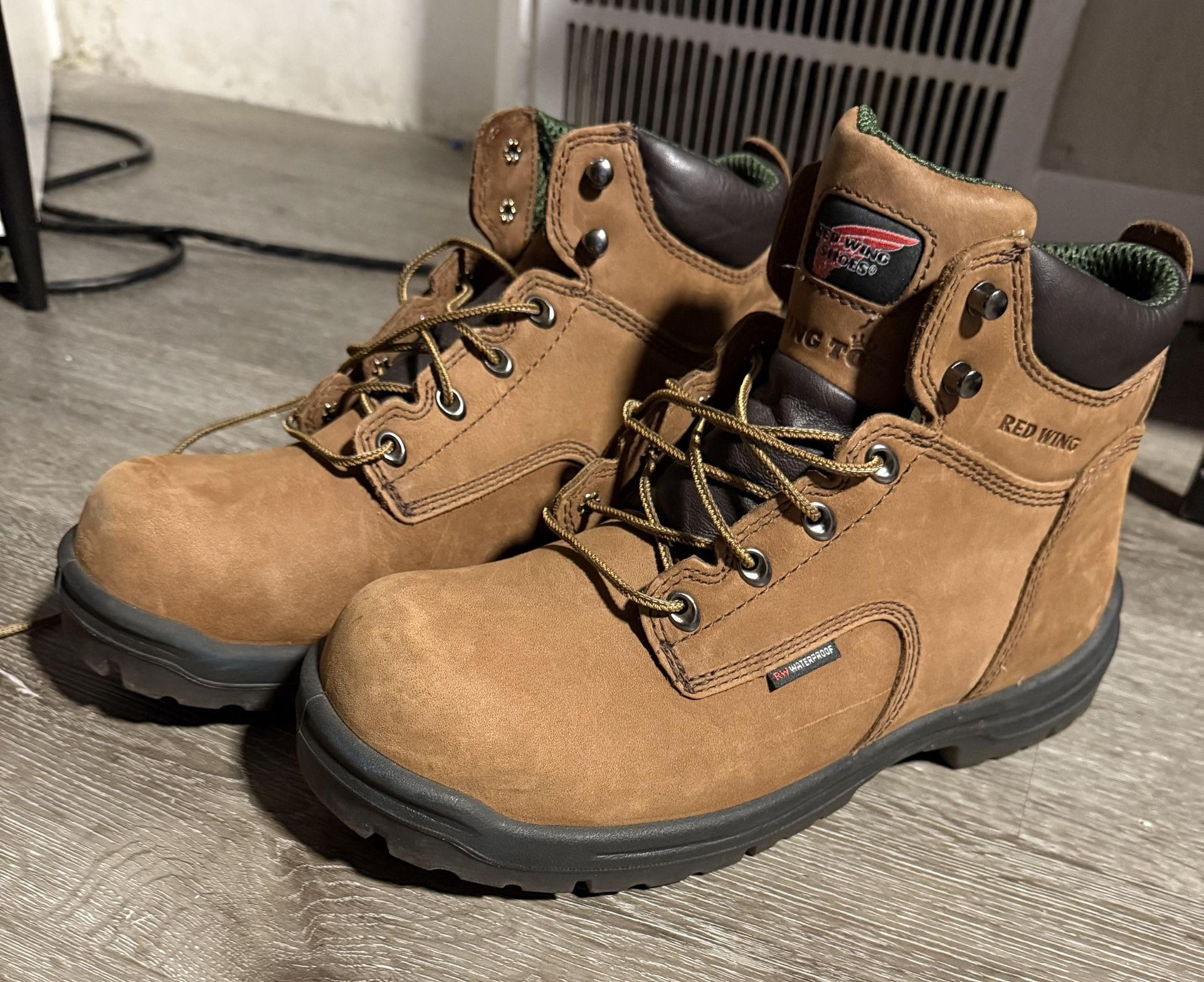 Red Wing Steel Toe Work Boots