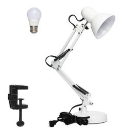 White Desk Lamp (2 Available)