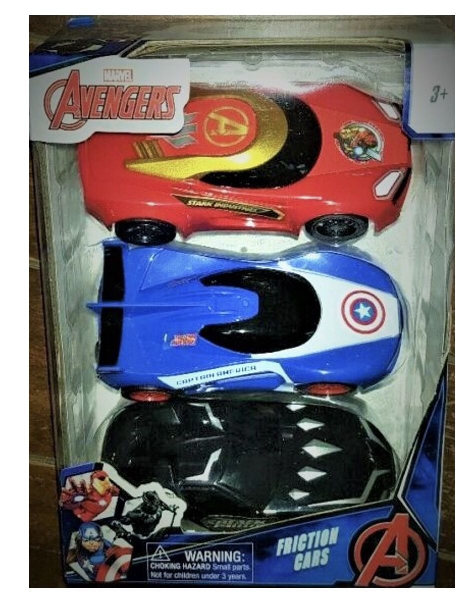 Marvel Avengers Friction Cars