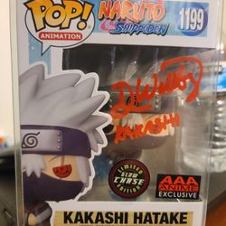 Autographed Kakashi Pop