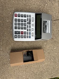 New Cannon adding machine