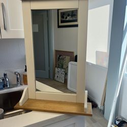 Mirror And A Couple Of Art Pieces