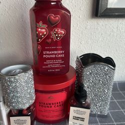 Strawberry Pound Cake 