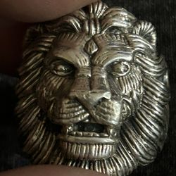 925 Silver Lion 🦁 Ring