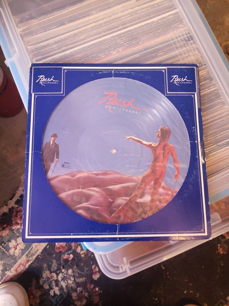 Rush Hemispheres Picture Disc