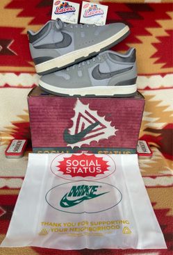 Nike Social Status x Mac Attack SP Split Vision Smoke Grey DZ4636-001 Men’s 10