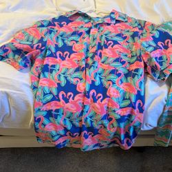 Chubbies Flamingo Shirt (Large)