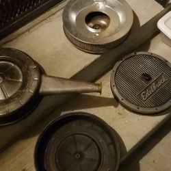 Chevy V8 Air Cleaners And Elderbrock performer Aluminium Air Cleaner 4 Barrel Small Block Chevys