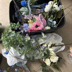 Flowers And Misc Faux Florals 