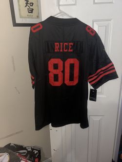 Nike San Francisco 49ers Jerry Rice black jersey size XL