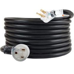 25FT 220V 50AMP Welder Extension Cord,8 Gauge Heavy Duty Industrial