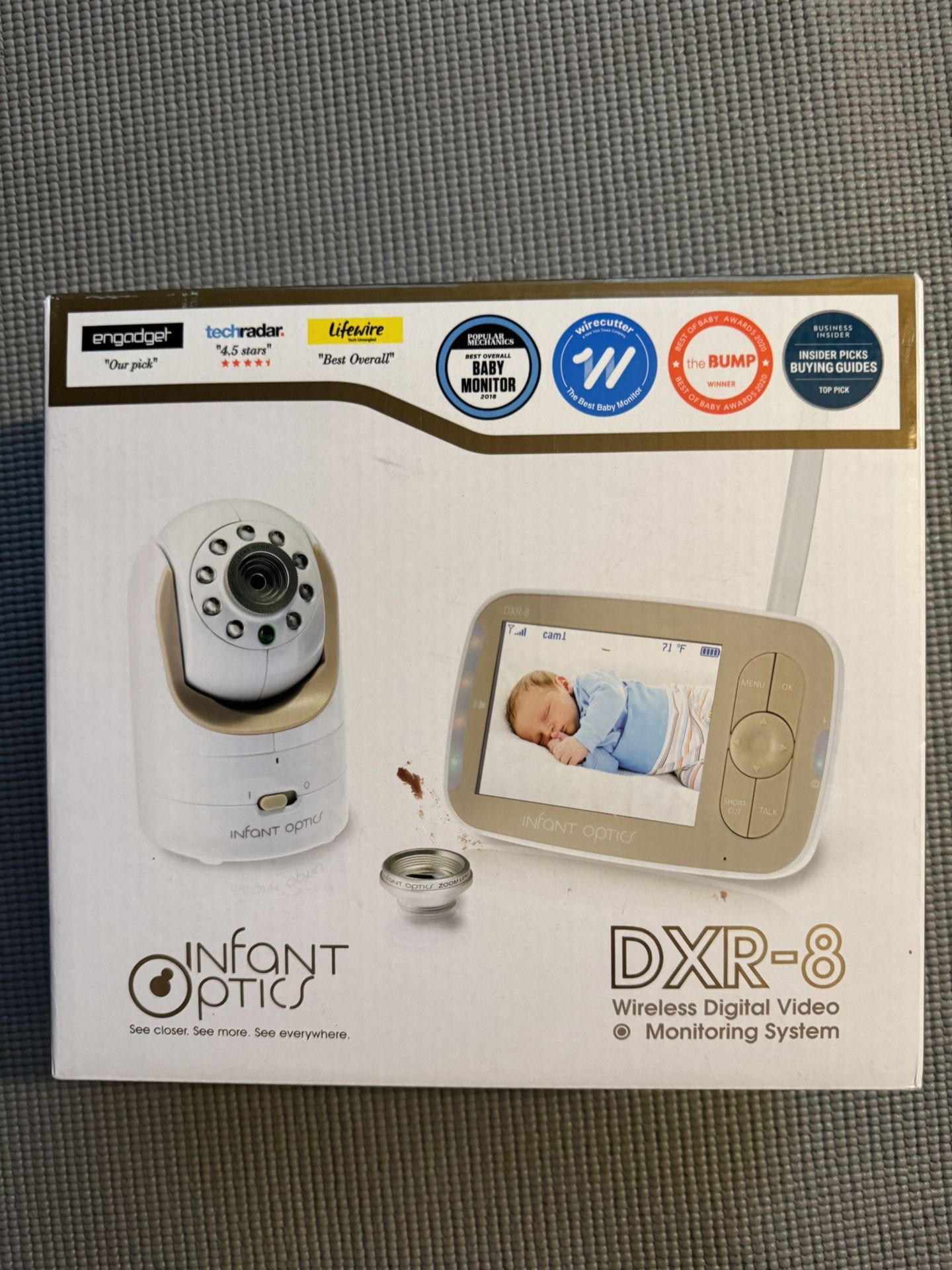 Infant optics DXR-8 480P video baby monitor