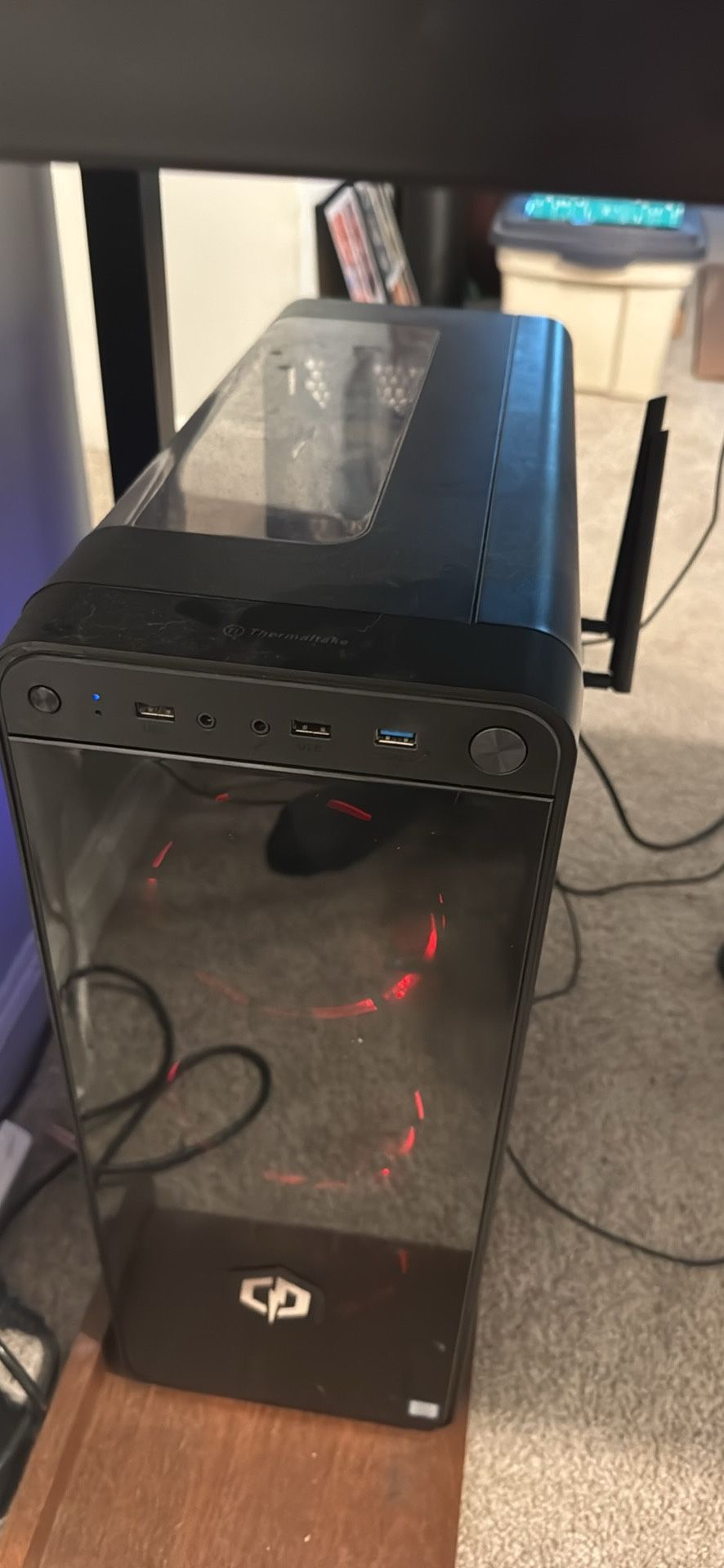 Gaming Desktop and monitor
