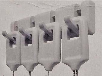 4" Wall-Mount Hooks