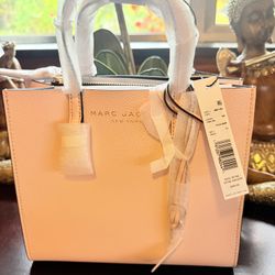 Marc Jacobs Mini Grind Coated Leather Tote