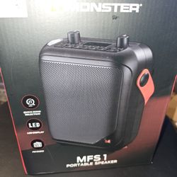 New Monster MFS1 BLUETOOTH Speaker
