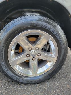 Ram 5 lug Rims 20s