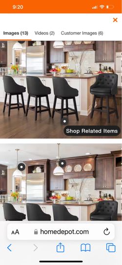 Open box 4 bar stools
