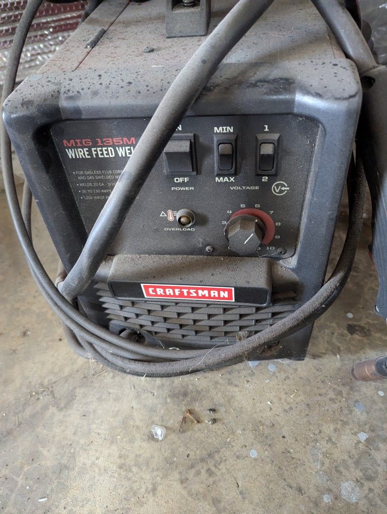 Craftsman 135m Welder And Bottle