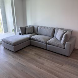 Gray Cloud Sofa