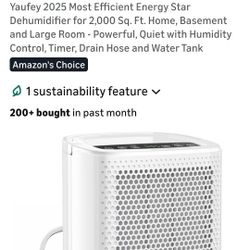 2025 Dehumidifier 