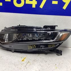 2019 2020 2021 HONDA ACCORD HEADLIGHT LEFT SIDE