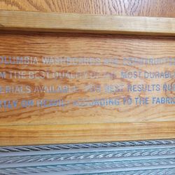 Columbia "Snow White" Washboard 